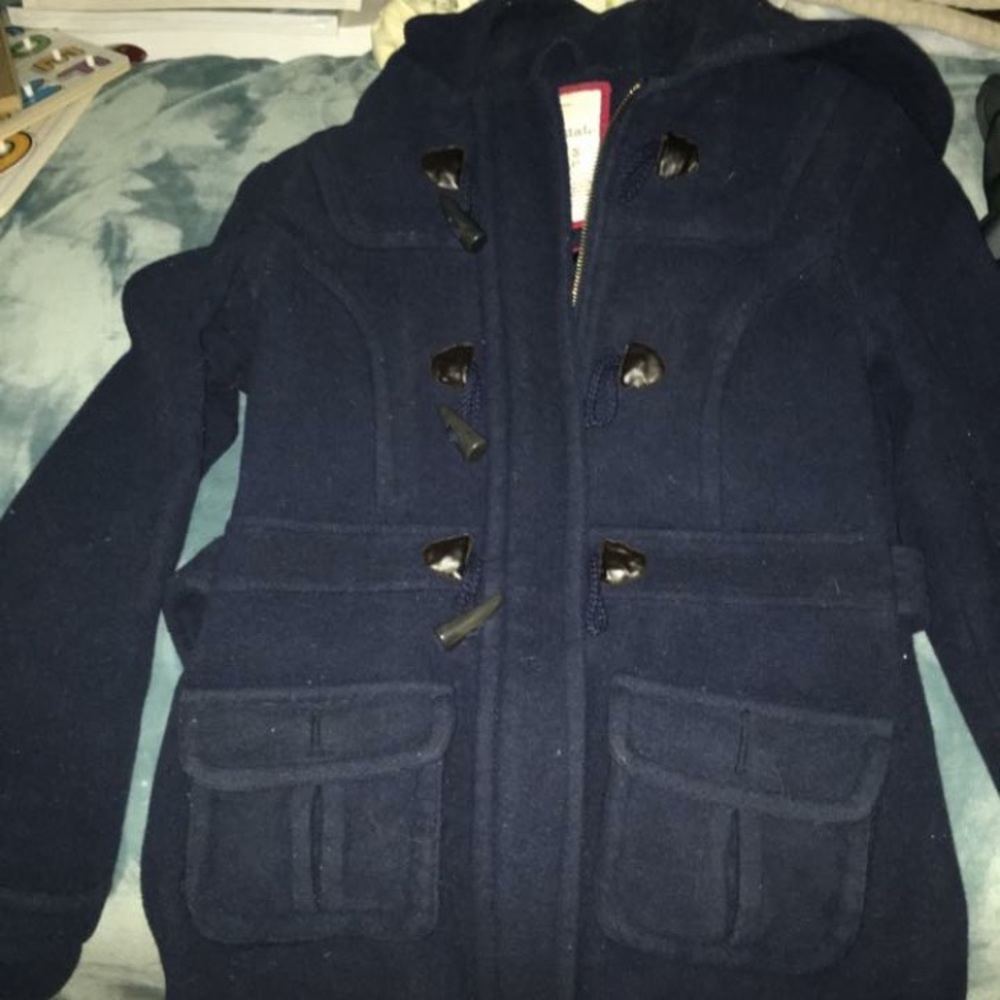 Blue Aeropostale Pea Coat